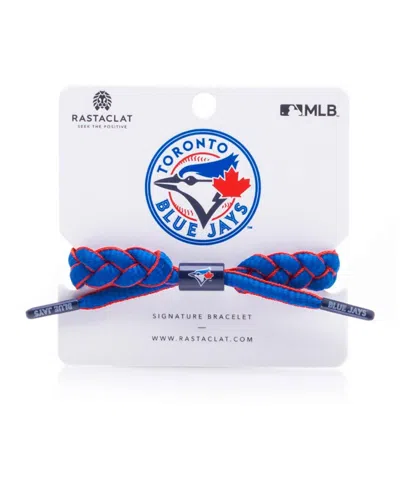 Rastaclat Men's Toronto Blue Jays Signature Infield Bracelet In Blue,red