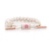 Rastaclat Original Hand Braided Better Normal Adjustable Bracelet In White