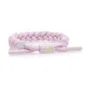Rastaclat Original Hand Braided High Standard Adjustable Bracelet In Purple