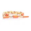 Rastaclat Original Hand Braided Super Sound Adjustable Bracelet In Orange