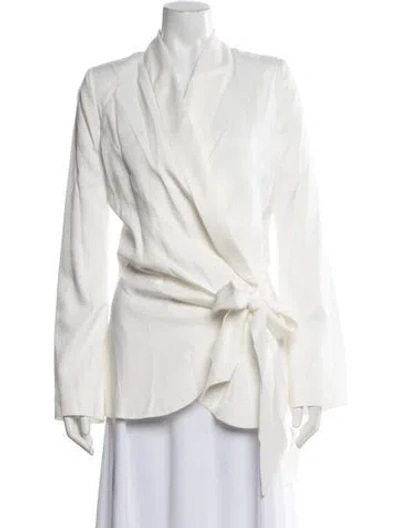 Pre-owned Rat & Boa Jacket W/ Tags In White