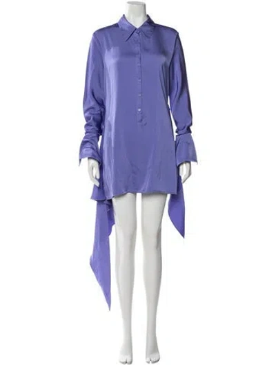 Pre-owned Rat & Boa Mini Dress In Blue