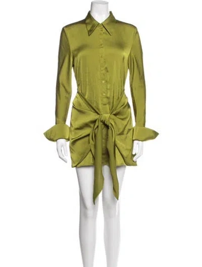 Pre-owned Rat & Boa Mini Dress W/ Tags In Green