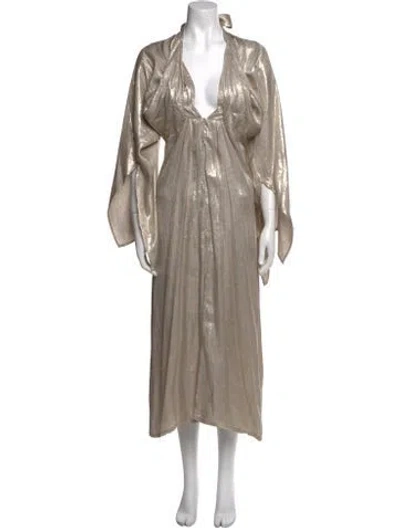 Pre-owned Rat & Boa Silk Long Dress