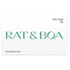 RAT & BOA USA $25 GIFT CARD
