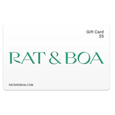 Rat & Boa Usa $25 Gift Card In Green