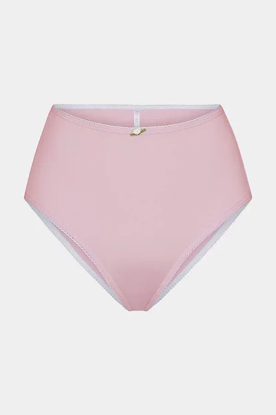 Rat Boi High Rise Lace Trim Undie In Baby Pink, Women's At Urban Outfitters