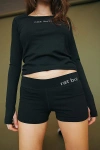 Rat Boi Lounge Bike Short In Onyx, Women's At Urban Outfitters