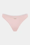 Rat Boi Low Rise Thong In Petal