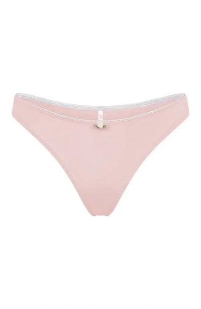 Rat Boi Low Rise Thong In Petal