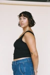 Rat Boi Romantic Tank Top In Onyx, Women's At Urban Outfitters In Black
