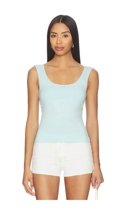 Rat Boi Romantic Top In Blue