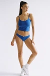 Rat Boi Scoop Back Lace Trim Cami In Cobalt, Women's At Urban Outfitters In Black