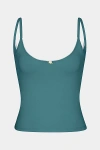 Rat Boi Scoop Back Lace Trim Cami In Sea, Women's At Urban Outfitters