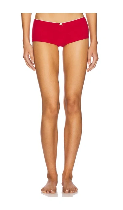 Rat Boi Shorty Brief In Cherry