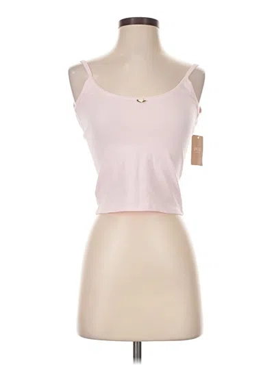 Pre-owned Rat Boi Tank Top Pink Strapless Neckline Tops