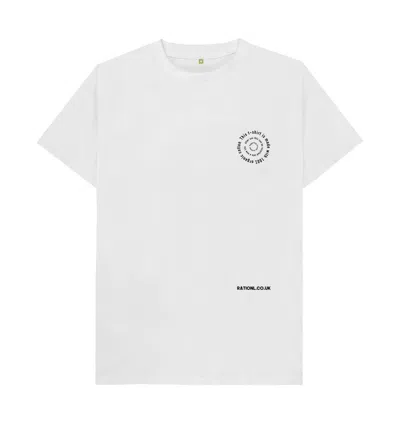 Ration.l Men's R Truth Organic T-shirt - White
