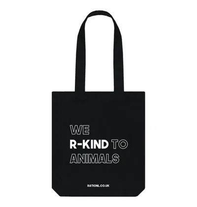 Ration.l Women's R-kind Organic Tote Bag - Black