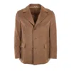 Ravazzolo Men's Cashmere Swing Coat In Vicuna In Brown