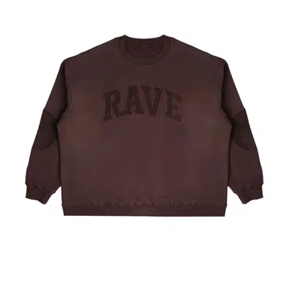 Rave On Trend Women's Brown Oversized Rave - Chocolate Corduroy Patch