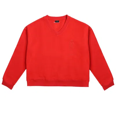 Rave On Trend Women's Classic Crew - Alpine Red