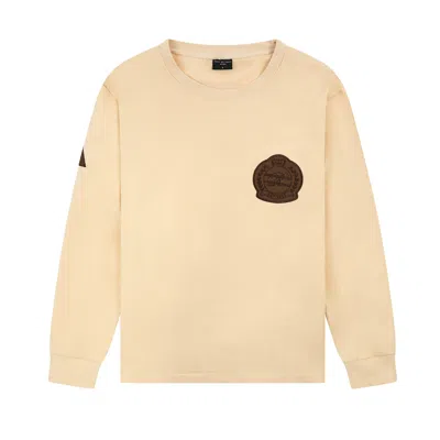 Rave On Trend Women's Neutrals Heritage Patch Long Sleeve