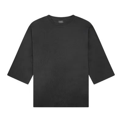 Rave On Trend Women's Oversized Essential Tee - Black