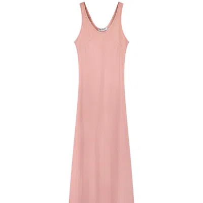 Rave On Trend Women's Slip Jumper Dress -pink