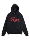 Rave Skateboards Zip-up Logo-print Hoodie In Multi