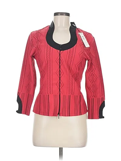 Pre-owned Ravel 3/4 Sleeve Blouse In Red
