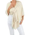 Ravel Sweet Suede Wrap In Ivory In Multi