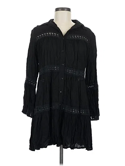 Pre-owned Raviya Casual Dress In Black