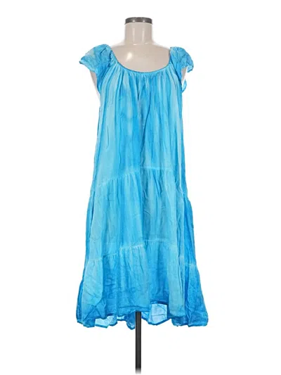 Pre-owned Raviya Casual Dress In Blue