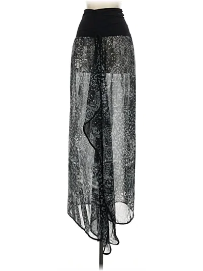 Pre-owned Raviya Casual Skirt In Black