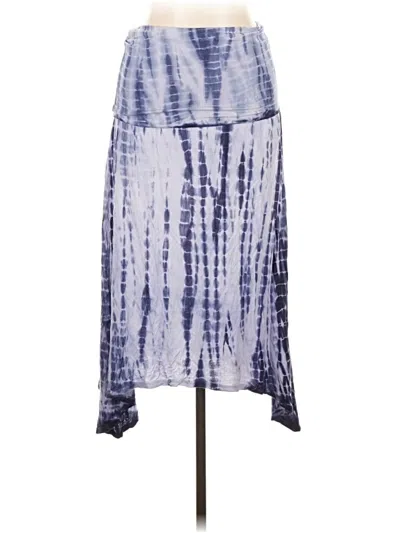 Pre-owned Raviya Casual Skirt In Blue