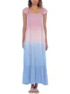 Raviya Plus Womens Beachwear Summer Cover-up In Multi