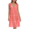 Raviya Plus Womens Beachwear Summer Cover-up In Pink