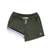 Raw Potential Men's Green / White Odyssey Green Swim Shorts In Green