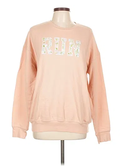 Pre-owned Raw Threads Sweatshirt In Pink
