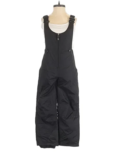 Pre-owned Rawik Snow Pants With Bib In Black