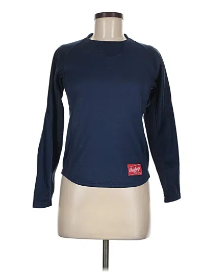 Pre-owned Rawlings Long Sleeve T-shirt In Blue