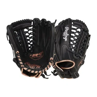 Rawlings R9 Series Infield/pitcher's Fastpitch Glove, Rht, Size 12-inch, Black