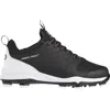 Rawlings Roster 174931 Men's Black White Low Top Lace Up Baseball Cleats Acad534 In Black