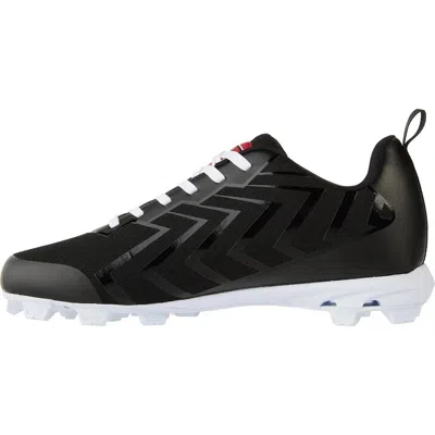 Rawlings Savage Low 174929 Men's Black White Lace Up Baseball Cleats Acad536