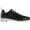 Rawlings Savage Low 174929 Men's Black White Lace Up Baseball Cleats Acad536 In Black