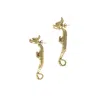 Raxada Women's Cuélebres Earrings Gold Plated In Gold