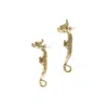 Raxada Women's Gold / Silver Cuélebres Earrings In Multi