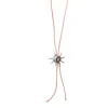 Raxada Women's Silver / Orange Bolo Tie "cabo Peñas" In Multi