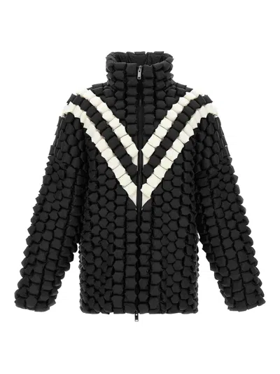 Raxxy 3d Down Jacket In Black