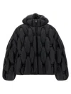 Raxxy 3d Down Jacket Puffer Jackets Black In Black